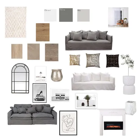 Living room Interior Design Mood Board by Jessmonty on Style Sourcebook