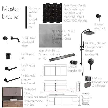 Master Ensuite Lim Interior Design Mood Board by Batya Bassin on Style Sourcebook