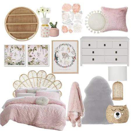 Girls Room Interior Design Mood Board by jemmagrace on Style Sourcebook