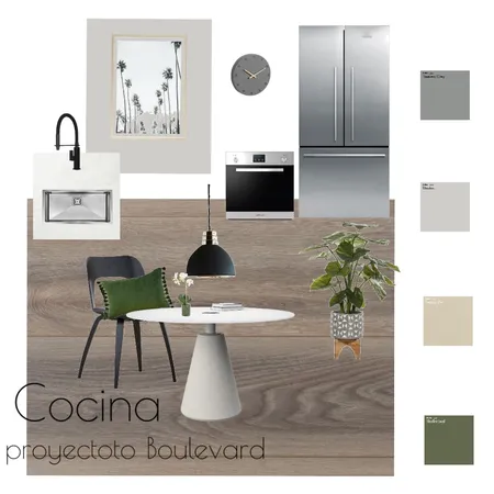 cocina -  Boulevard Interior Design Mood Board by alezorzut on Style Sourcebook