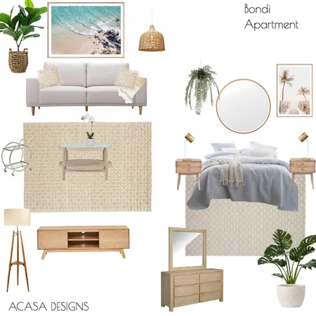 Bondi Apartment Interior Design Mood Board by Isabella Catto on Style Sourcebook