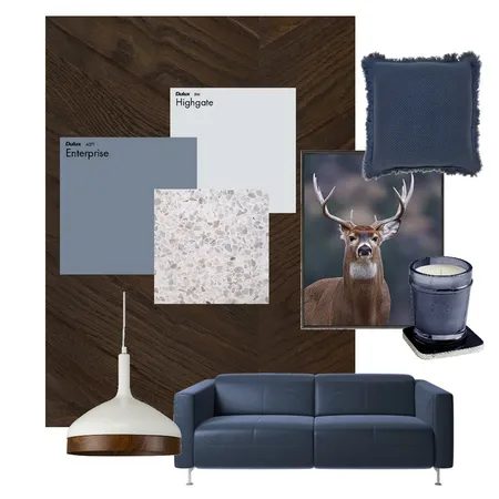 Blue woods Interior Design Mood Board by Riannainteriors on Style Sourcebook