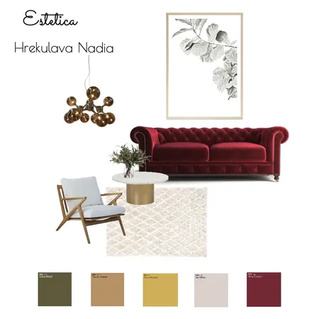 Estetica Interior Design Mood Board by Hrekulava Nadia on Style Sourcebook