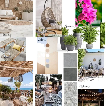 Sheroza Manzil Terrace Interior Design Mood Board by inadhim on Style Sourcebook