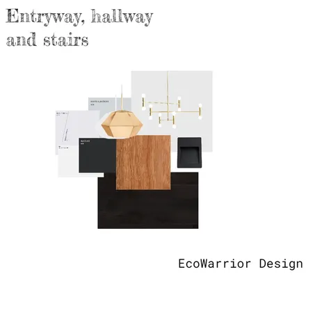 Entryway, hallway & stairs Interior Design Mood Board by EcowarriorDesign on Style Sourcebook