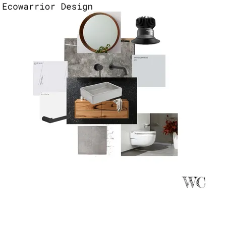 WC Interior Design Mood Board by EcowarriorDesign on Style Sourcebook