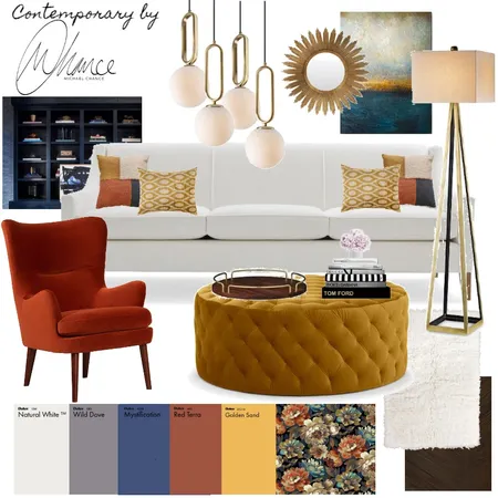 Contemporary by Michael Chance Interior Design Mood Board by Michael Chance Designs on Style Sourcebook