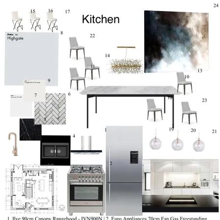 Kitchen 2 Interior Design Mood Board by Luisa Ottolino on Style Sourcebook
