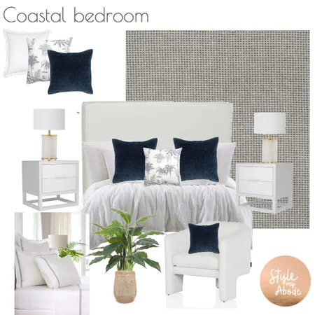 Master Bedroom -  Coastal Luxe Interior Design Mood Board by Style My Abode Ltd on Style Sourcebook