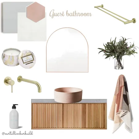 Guest bathroom Interior Design Mood Board by shayleehayes on Style Sourcebook