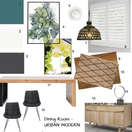 Dining Room Interior Design Mood Board by Zaileen on Style Sourcebook