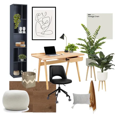 home office Interior Design Mood Board by KUTATA Interior Styling on Style Sourcebook