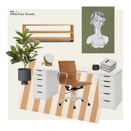 Home office Interior Design Mood Board by timberandwhite on Style Sourcebook