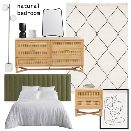 natural bedroom Interior Design Mood Board by Taylah Malcolm on Style Sourcebook