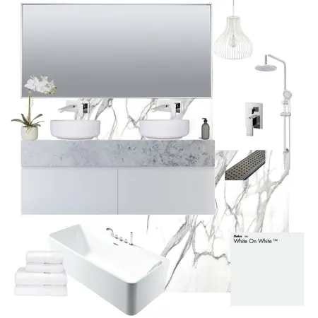 White bathroom Interior Design Mood Board by Wonder on Style Sourcebook