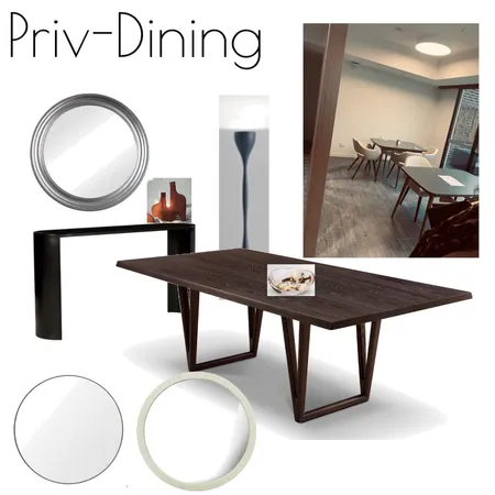Private Dining Interior Design Mood Board by CLATaylor on Style Sourcebook