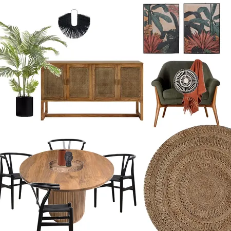 Dining Room Interior Design Mood Board by Meraki on Style Sourcebook
