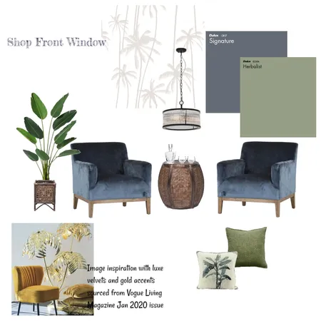 Shop Front Window Interior Design Mood Board by AmandaB on Style Sourcebook