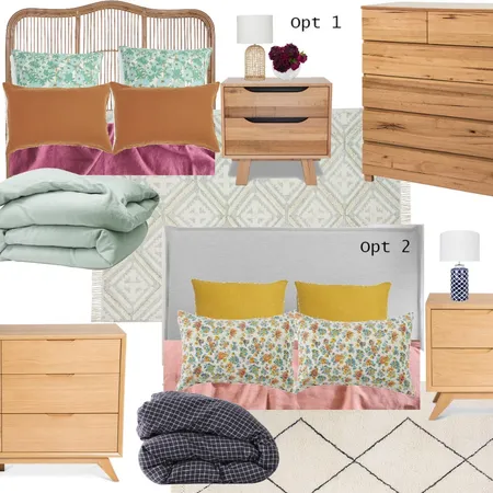 Greenwood Master Bedroom Interior Design Mood Board by Holm & Wood. on Style Sourcebook