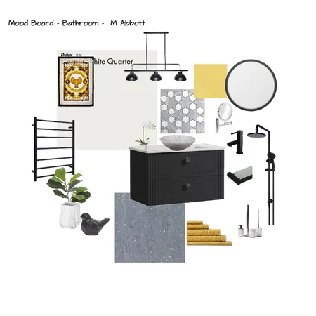 Mood Board Bathroom  - M Abbott Interior Design Mood Board by margueriteabbott on Style Sourcebook