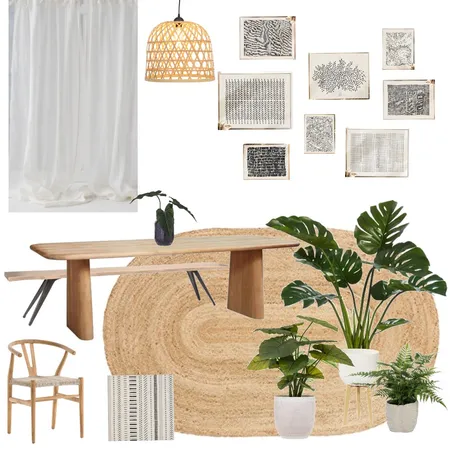 Sample Board #3 Dining Room Interior Design Mood Board by Elani on Style Sourcebook