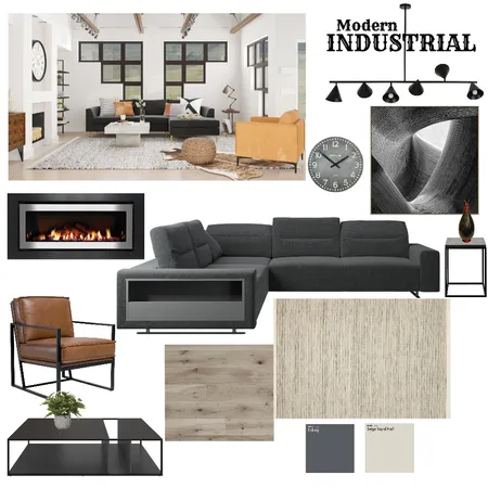 Modern Industrial Interior Design Mood Board by Sue_Hunt on Style Sourcebook