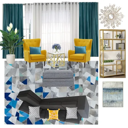 The Awuah's living sample1 Interior Design Mood Board by Ab.sam Interiors on Style Sourcebook