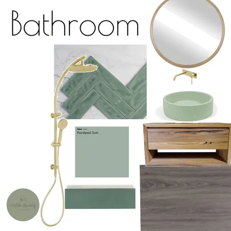 Kevington Bathroom Concept 1 Interior Design Mood Board by AM Interior Design on Style Sourcebook