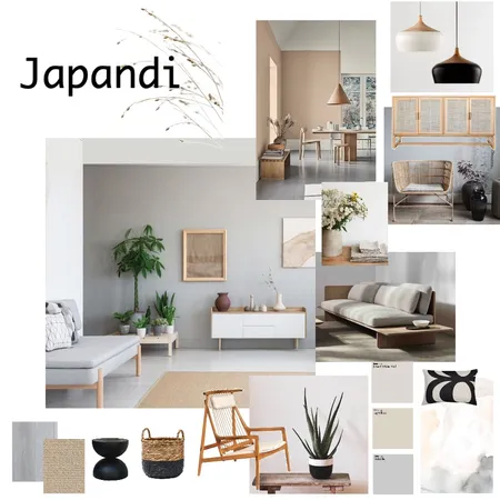 Japandi 2 Interior Design Mood Board by Anel du Plessis on Style Sourcebook
