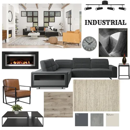 Industrial Interior Design Mood Board by Sue_Hunt on Style Sourcebook