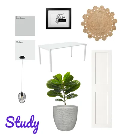 Study Interior Design Mood Board by ali83 on Style Sourcebook