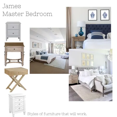 James Master Bedroom Interior Design Mood Board by Simply Styled on Style Sourcebook