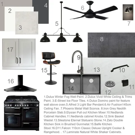 Michelle Kitchen Interior Design Mood Board by Ledonna on Style Sourcebook