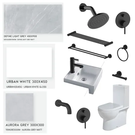 Main Bathroom Interior Design Mood Board by JadeRenae on Style Sourcebook