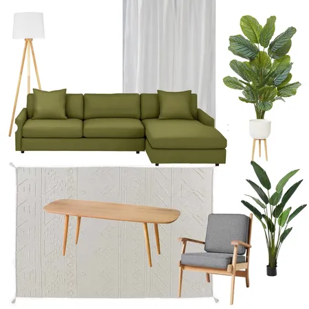 Sample Board #4 LIVING Room Interior Design Mood Board by Elani on Style Sourcebook