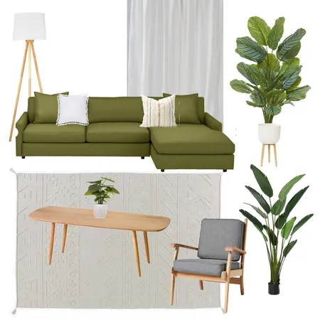 Sample Board #4 LIVING Room Interior Design Mood Board by Elani on Style Sourcebook