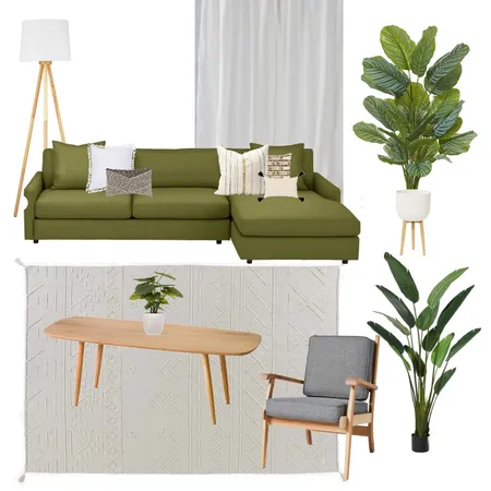 Sample Board #4 LIVING Room Interior Design Mood Board by Elani on Style Sourcebook