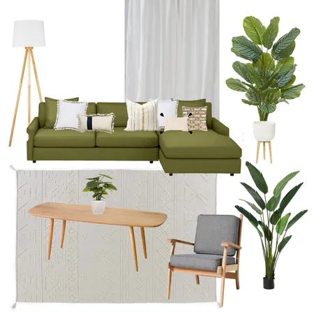 Sample Board #4 LIVING Room Interior Design Mood Board by Elani on Style Sourcebook