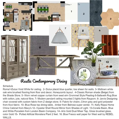 dining Interior Design Mood Board by rachna mody on Style Sourcebook