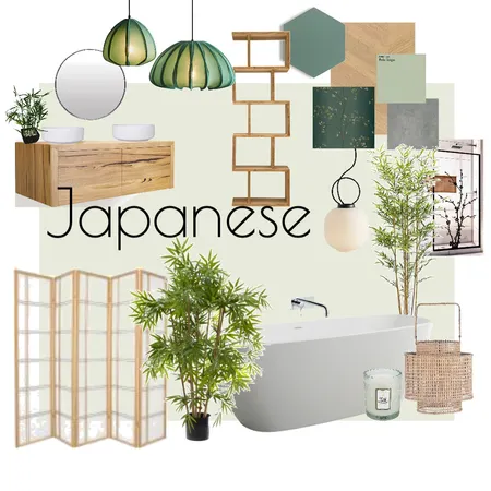 Japanese Interior Design Mood Board by sierrac on Style Sourcebook