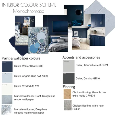 Monochromatic Interior Design Mood Board by Shaecarratello on Style Sourcebook