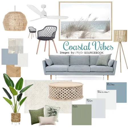 Coastal Mod 3 Interior Design Mood Board by Lyndall on Style Sourcebook
