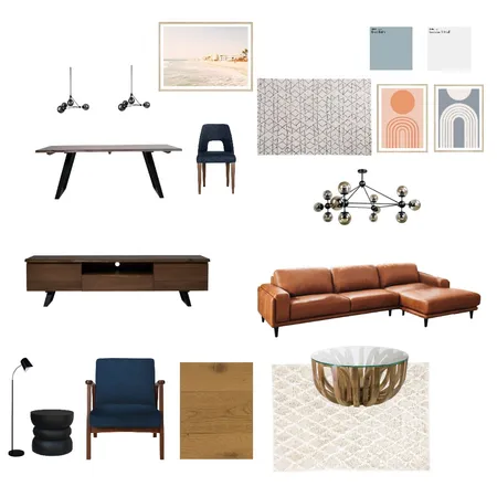 mid century living Interior Design Mood Board by lwpea on Style Sourcebook