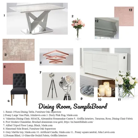 DINING ROOM Interior Design Mood Board by rupal1patel@hotmail.com on Style Sourcebook