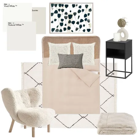 Bedroom Makeover Interior Design Mood Board by Vienna Rose Interiors on Style Sourcebook