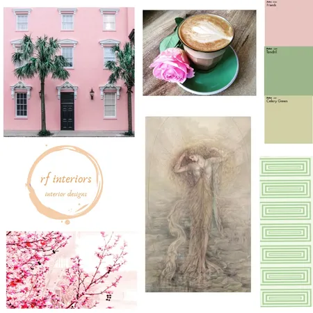 Pink me up Interior Design Mood Board by Roshini on Style Sourcebook