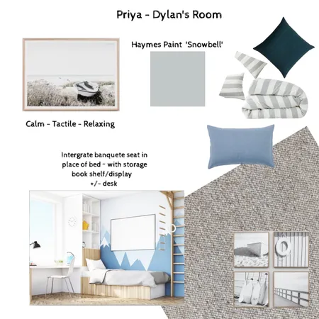 Priya - Dylan's Room Interior Design Mood Board by BY. LAgOM on Style Sourcebook