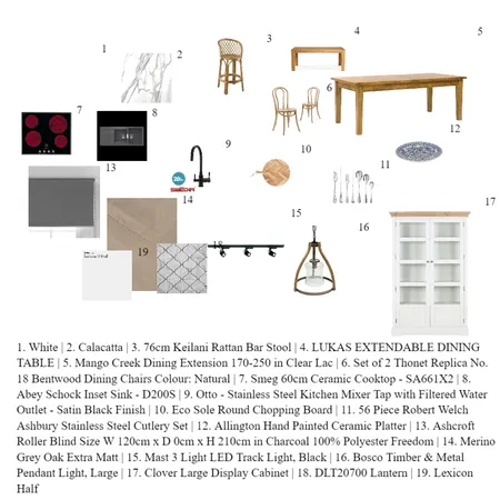 Kitchen Interior Design Mood Board by nejlailhan on Style Sourcebook