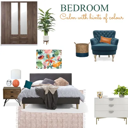 Loza Bedroom Interior Design Mood Board by Laurenboyes on Style Sourcebook