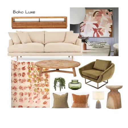 Boho Luxe Interior Design Mood Board by Brooke.F on Style Sourcebook